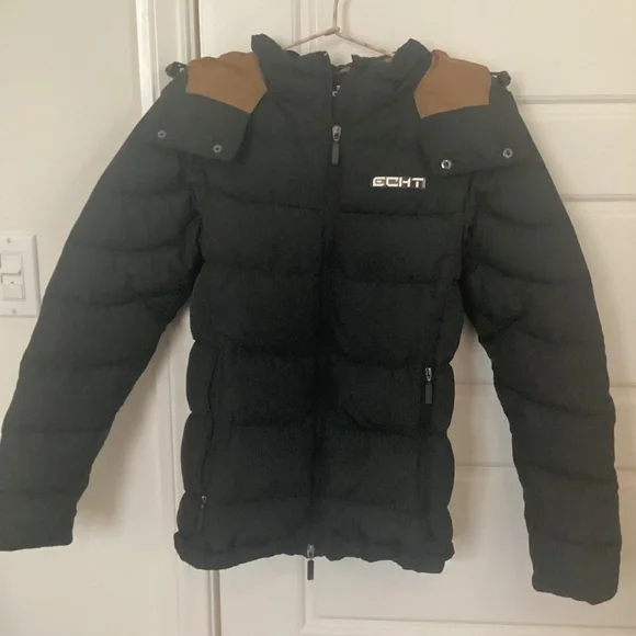 Black down puffer jacket - Picture 12 of 13